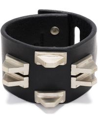 Parts Of 4 - Restraint Charm Leather Bracelet - Lyst