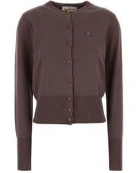 Vivienne Westwood - Cotton Blend Bea Cardigan - Lyst