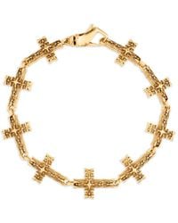 Emanuele Bicocchi - Notre-Dame Cross Bracelet - Lyst