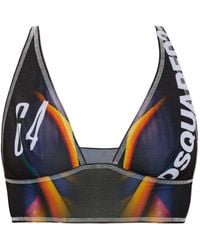 DSquared² - Printed Bra - Lyst