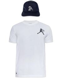 Lacoste - X Novak Djokovic Graphic-Print T-Shirt And Baseball Cap Set - Lyst