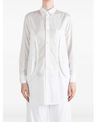 Comme des Garçons - Layered-Panel Long-Sleeve Shirt - Lyst