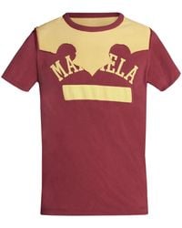 Maison Margiela - Décortiqué Logo-Print T-Shirt - Lyst
