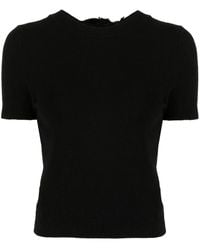 Cecilie Bahnsen - T-Shirt À Volants - Lyst