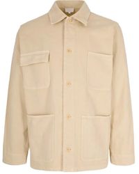 A.P.C. - Pocket Cotton Jacket - Lyst