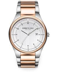 Kenneth Cole - Montre À Boîtier Rond Mm - Lyst