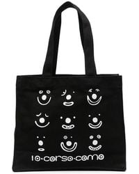 10 Corso Como - Shopper Mit Grafischem Print - Lyst