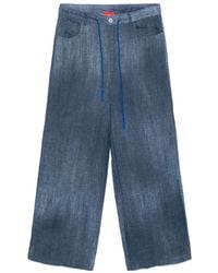 ..,merci - Denim-Print Trousers - Lyst
