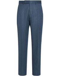 ZEGNA - Trofeo Wool Trousers - Lyst