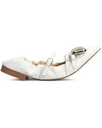 Alchimia - Buckle-Strap Ballet Flats - Lyst