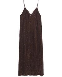 Bimba Y Lola - Romantic Sweet Floral Strap Dress With Button-Up Fastening - Lyst