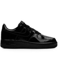 Nike - Air Force 1 Low '07 Patent-Leather Sneakers - Lyst