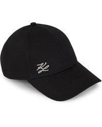 KARL LAGERFELD - K/Autograph Cap - Lyst
