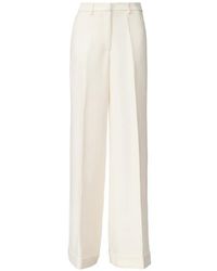 Fabiana Filippi - Embellished Belt-Loop Wide-Leg Trousers - Lyst