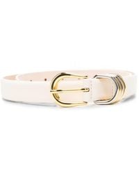 DEHANCHE - Hollyhock Mix Two-Tone Buckle Belt - Lyst