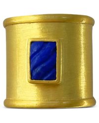 Akansha Sethi - X Ursa Lapis Lazuli Band Ring - Lyst