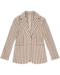 Circolo 1901 - Gestreepte Blazer - Lyst