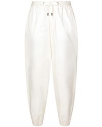 Dolce & Gabbana - Drawstring-Waist Cotton Track Pants - Lyst