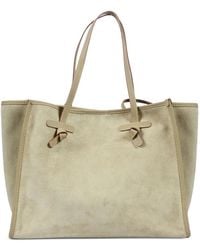 Gianni Chiarini - Leren Schoudertas Met Geknoopt Detail - Lyst