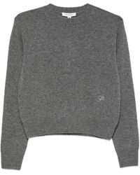 Sporty & Rich - Crystal-Embellished Sweater - Lyst