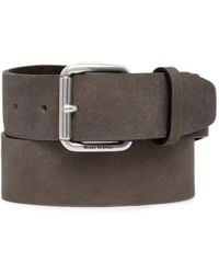 Marc O' Polo - Aio Suede Buckle-Fastening Belt - Lyst