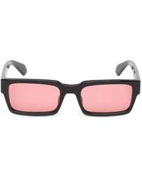 Off-White c/o Virgil Abloh - Huntington Rectangle-Frame Sunglasses - Lyst