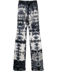 NAHMIAS - Tie-Dye Wide-Leg Trousers - Lyst