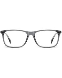 David Beckham - Brille Mit Eckigem Gestell - Lyst