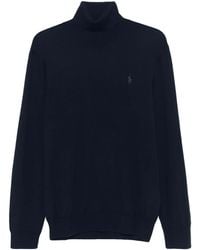 Polo Ralph Lauren - Ribbed Turtleneck Merino Sweater - Lyst