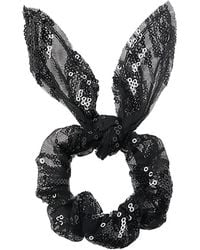 Maison Michel - Dorothea Sequinned Hair Band - Lyst
