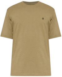 Samsøe & Samsøe - Saotto Embroidered-Logo T-Shirt - Lyst