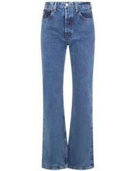 Lois - Logo-Patch Flared Jeans - Lyst