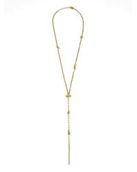 Jil Sander - Knotted-Chain Necklace - Lyst