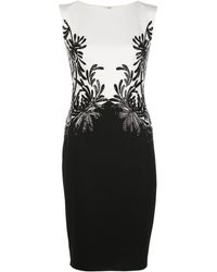 Tadashi Shoji Jurk Verfraaid Met Pailletten - Wit