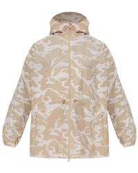 KENZO - Giacca A Vento Ocean Camo - Lyst