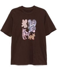 JNBY - Cats-Printed T-Shirt - Lyst