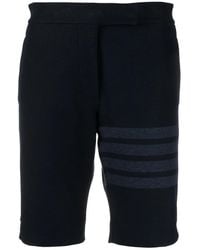 Thom Browne - 4-Bar Stripe Twill Shorts - Lyst