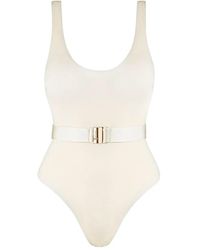 SOFIA ERHAN - Bañador con cinturón - Lyst