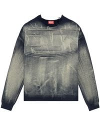 DIESEL - K-klever Cotton Sweatshirt - Lyst