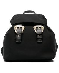 Versace - Double-buckle Backpack - Lyst