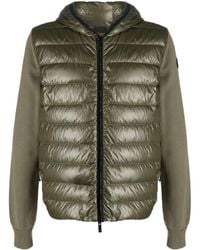 Moncler - Hooded Panelled Padded Jacket - Lyst