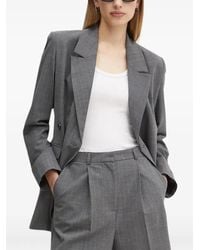 Herskind - Pinstripe Double-Breasted Blazer - Lyst