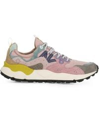 Flower Mountain - Yamano 3 Floral-Panel Sneakers - Lyst