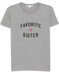 FAVORITE DAUGHTER - Graphic-Print Crew-Neck T-Shirt - Lyst