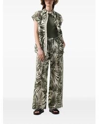 Bogner - Gina Palm-Print Trousers - Lyst