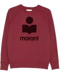 Isabel Marant - Milly Logo-Print Sweatshirt - Lyst