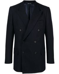 Dunhill - Double-breasted Blazer - Lyst