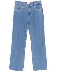 Pennyblack - Shell-Embroidered Straight-Leg Jeans - Lyst
