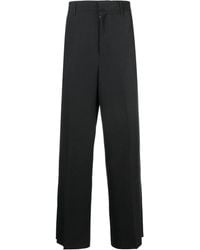 Givenchy - High-Waisted Wide-Leg Trousers - Lyst