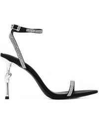 JW PEI - Alivia Crystal-Embellished Sandals - Lyst
